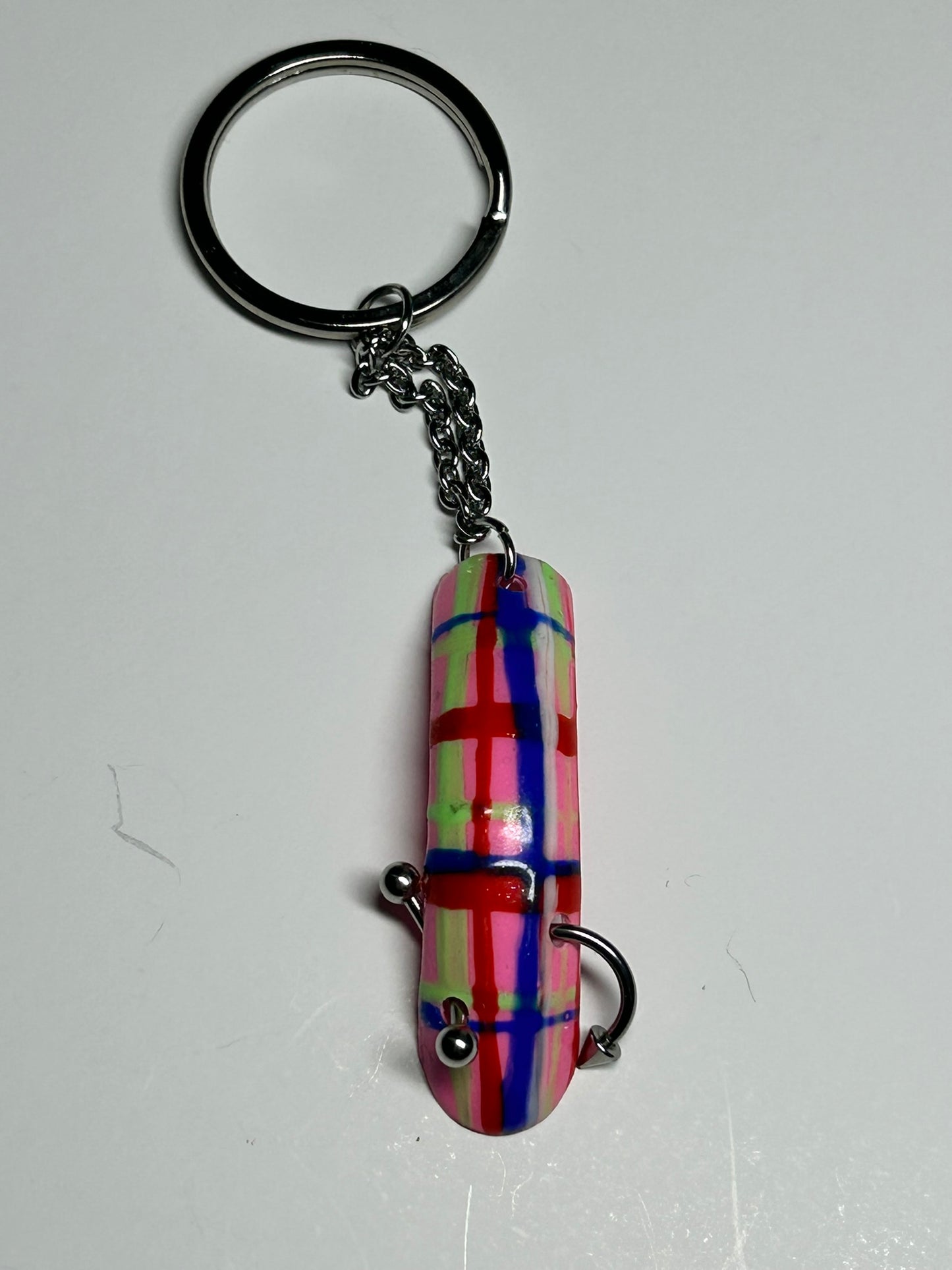 Tartan bag charm (9)