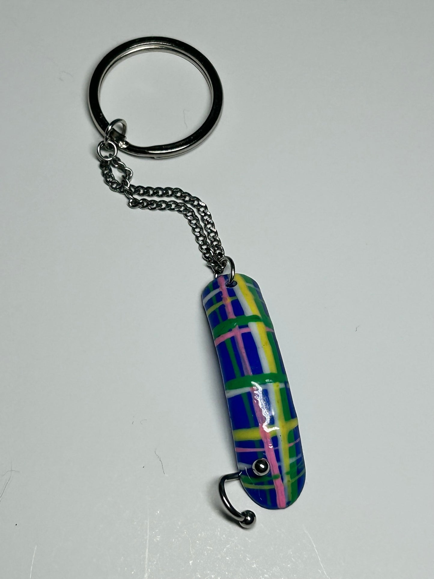 Tartan bag charm (7)
