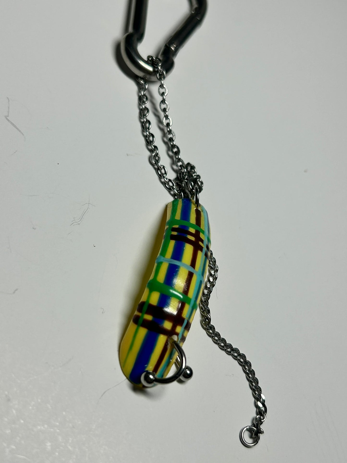 Tartan bag charm (5)