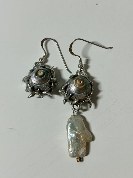 The girl w the pearl Hold My Hand earrings (2)