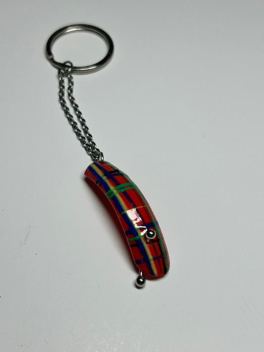 Tartan bag charm (8)
