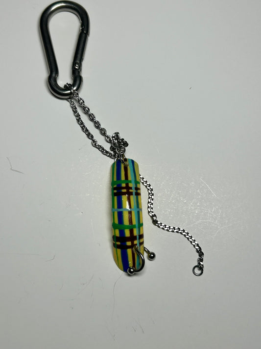 Tartan bag charm (5)